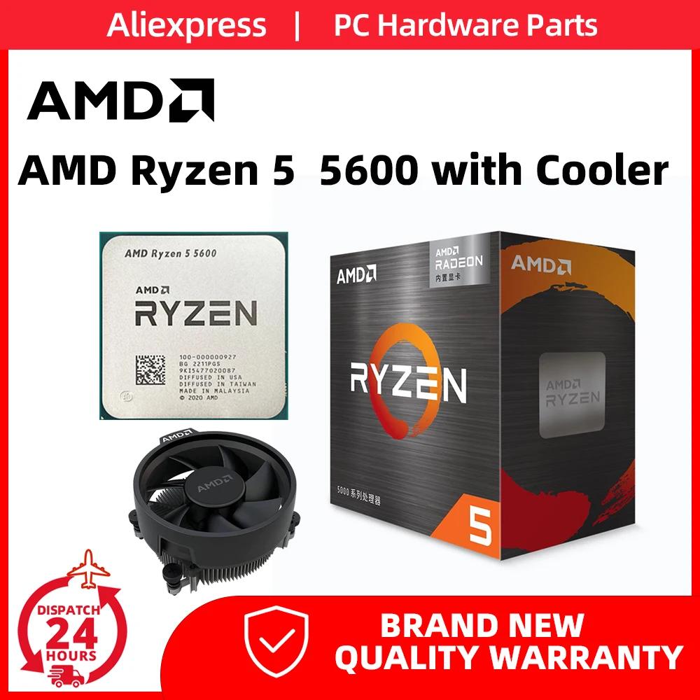 ̽ ̾   ڽ  AMD Ryzen 5 5600, R5 5600 3.5GHz, 6 ھ 12  Am4 CPU 7NM L3 = 32M 65W, B550 , ǰ